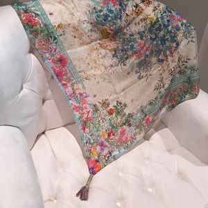 Johnny Was Silk Scarf